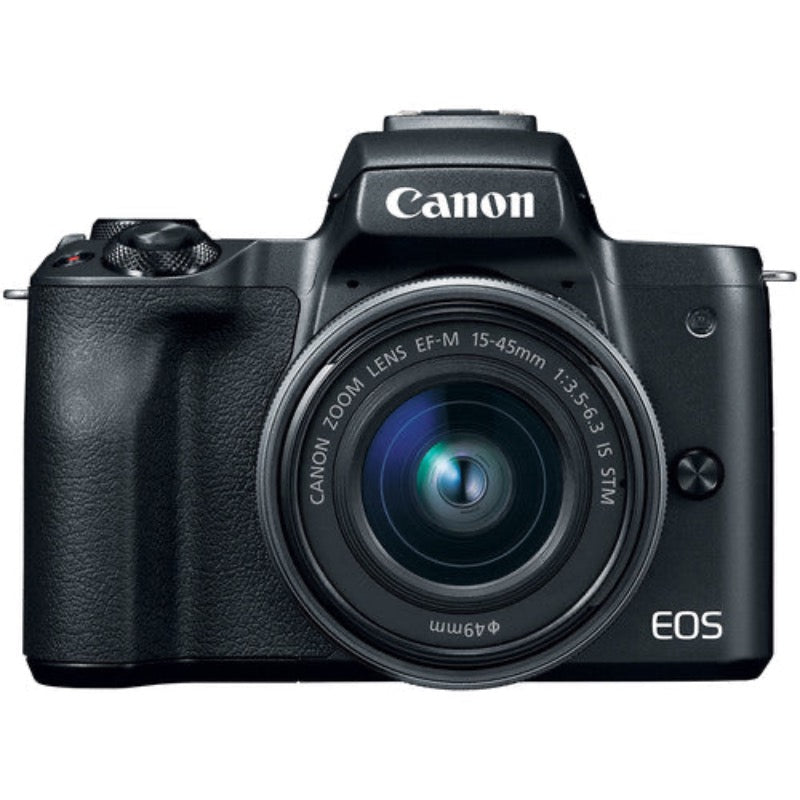 Canon EOS M50 Mirrorless Digital Camera with EF-M 15-45 mm f/3.5-5.6 IS STM Lens - Black - Hashtechguy Canon EOS M50 Mirrorless Digital Camera with EF-M 15-45 mm f/3.5-5.6 IS STM Lens - Black - Hashtechguy